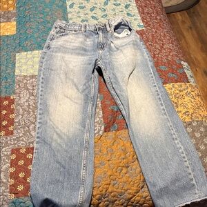 Old Navy Light Blue Denim Jeans girls adjustable waist